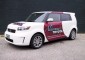 Partial vehicle graphic wrap for Aldermans Toyota
