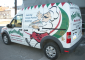 Full Van wrap for The Phat Italian, layout and istallation by Green Screen Graphics